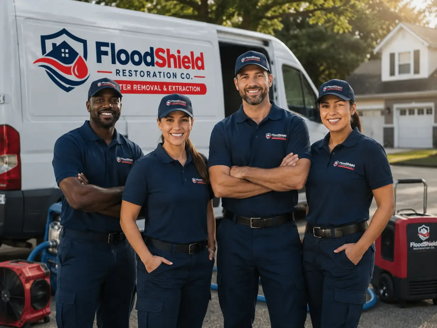 Flood Damage Restoration company in Potts Grove, PA
